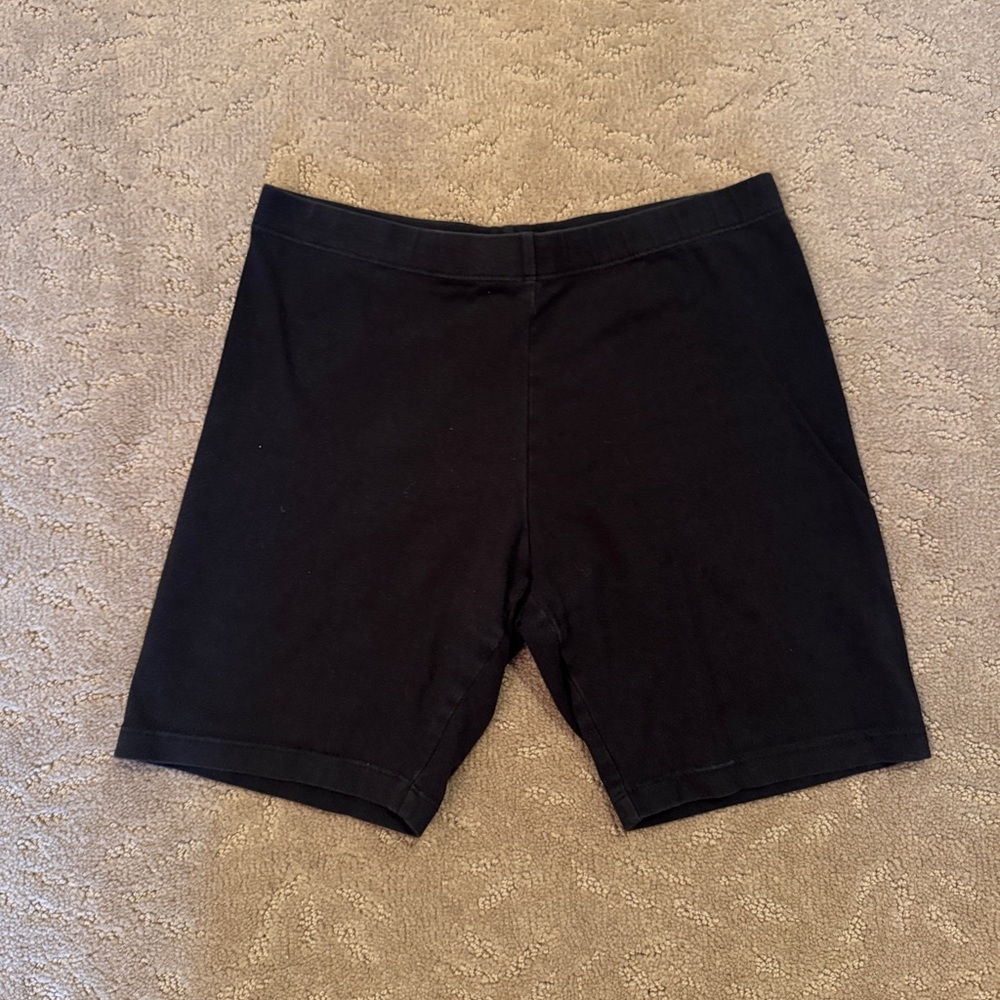 Black Biker Shorts